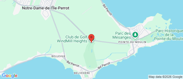 Map for Club de Golf Windmill Heights