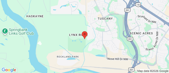 Map for Lynx Ridge Golf Club