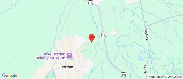 Map for Borden Golf Club
