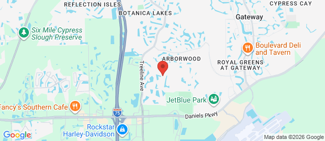 Map for The Plantation Golf & Country Club
