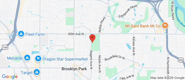 Map for Brookland Golf Park