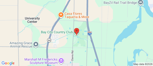 Map for Bay City Country Club