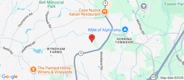 Map for Iron Horse Golf Club