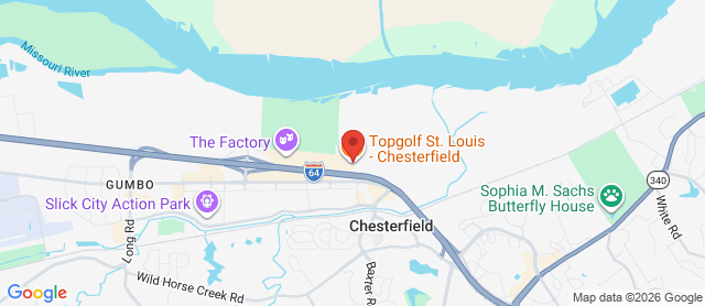 Map for Topgolf St. Louis - Chesterfield