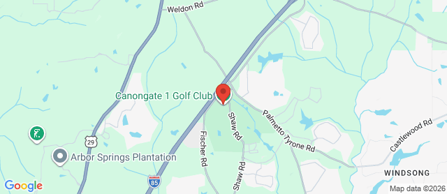 Map for Cannongate 1 Golf Club
