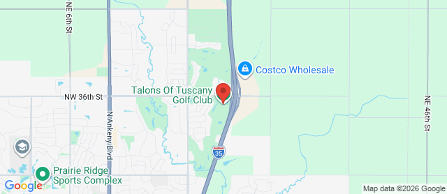 Map for Talons Golf Course