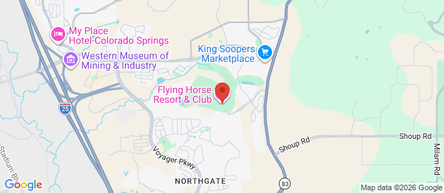 Map for Flying Horse Resort & Club