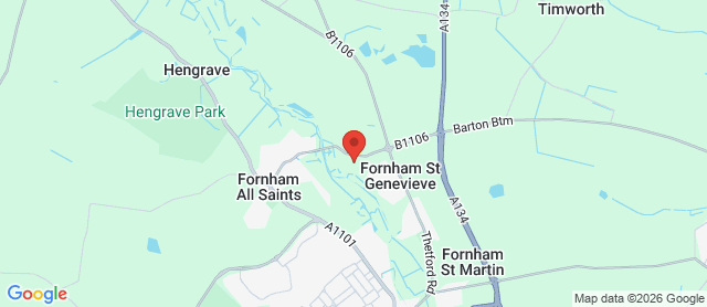 Map for The Suffolk Golf Club
