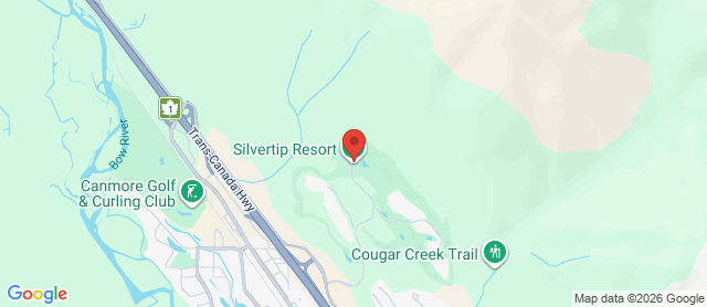 Map for Silvertip Golf Resort