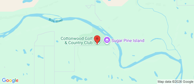 Map for Cottonwood Golf & Country Club