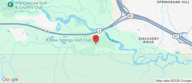 Map for Elbow Springs Golf Club