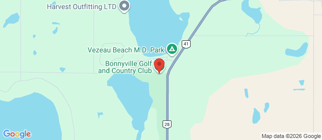 Map for Bonnyville Golf & Country Club