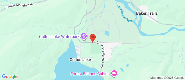 Map for Cultus Lake Golf Club