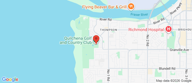 Map for Quilchena Golf & Country Club