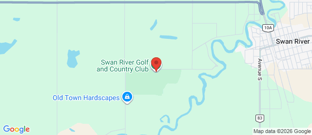 Map for Swan River Golf & Country Club