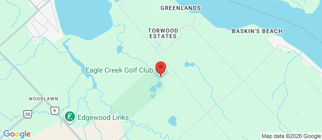 Map for Eagle Creek Golf Club