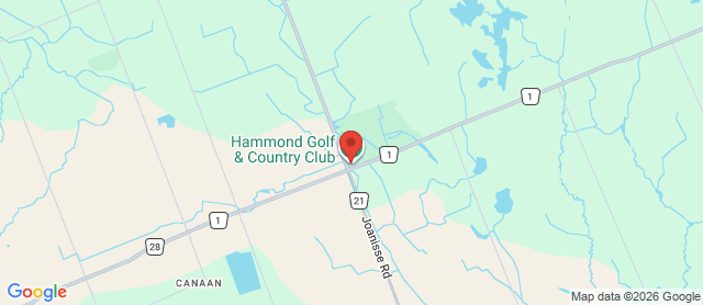 Map for Hammond Golf & Country Club