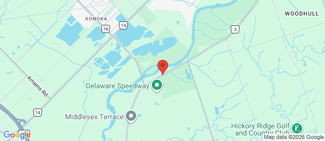 Map for The Oaks Golf Club
