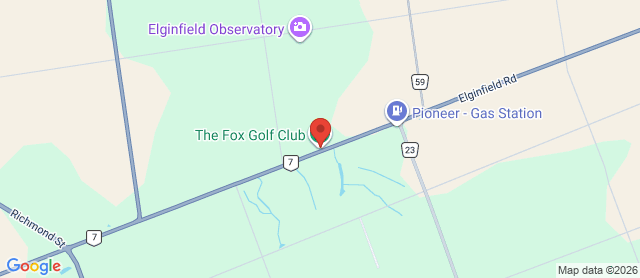 Map for The Fox Golf Club