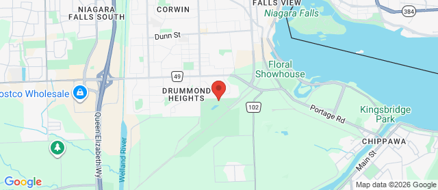 Map for Thundering Waters Golf Club