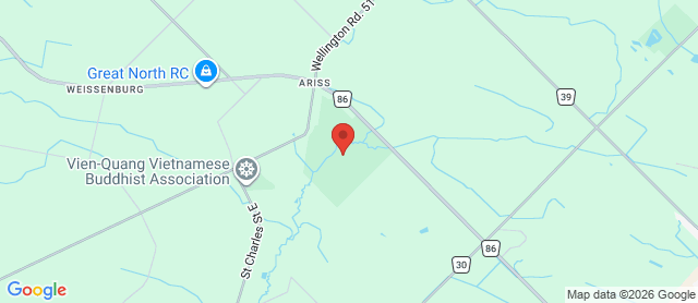 Map for Ariss Valley Golf Course