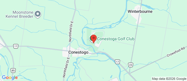 Map for Conestoga Golf Club