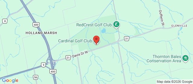 Map for Cardinal Golf Club