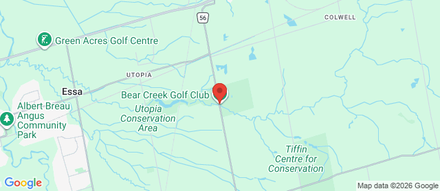 Map for Bear Creek Golf Club