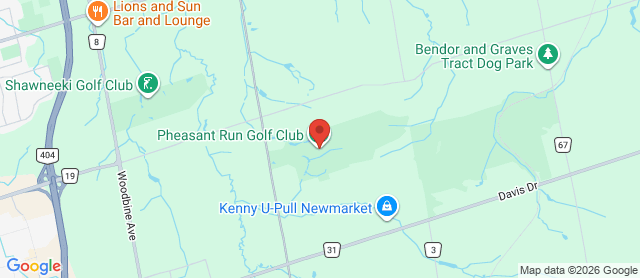 Map for Pheasant Run Golf Club