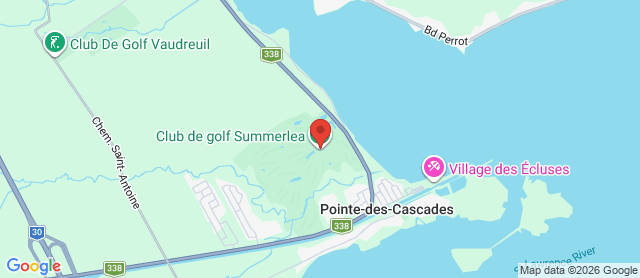Map for Golf Summerlea