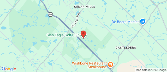 Map for Glen Eagle Golf Club