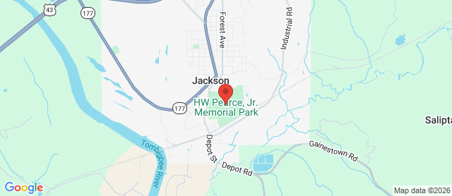 Map for Jackson Links Golf Course