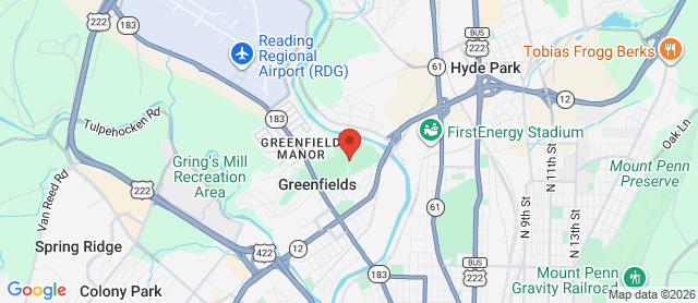 Map for Berkshire Country Club