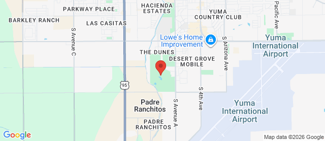 Map for Desert Hills Golf Course