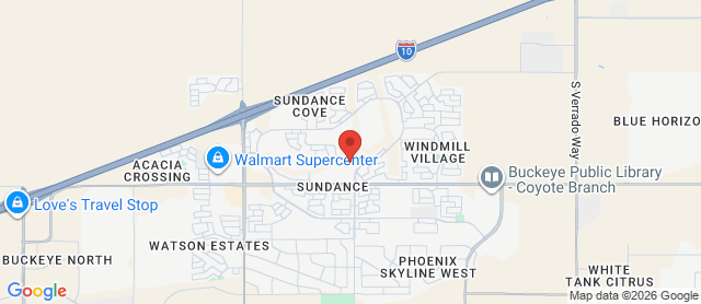 Map for The Sundance Golf Club