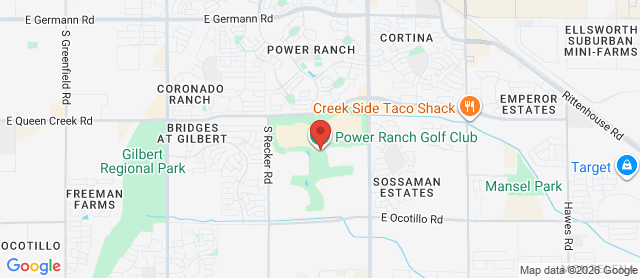 Map for Trilogy Golf Course at Power Ranch