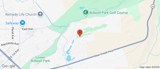 Map for Canyon Oaks Country Club