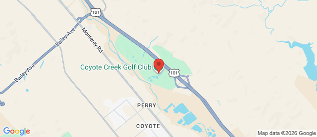 Map for Coyote Creek Golf Club