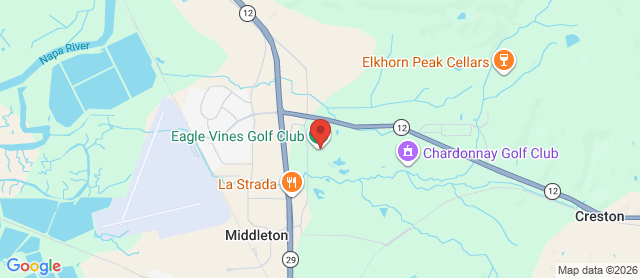 Map for Eagle Vines Golf Club