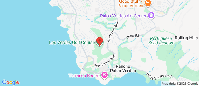 Map for Los Verdes Golf Course