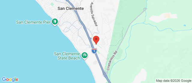 Map for San Clemente Municipal Golf Club