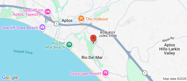 Map for Seascape Golf Club