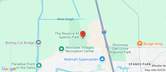 Map for The Reserve at Spanos Park
