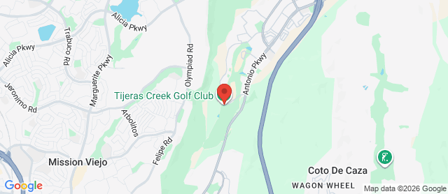 Map for Tijeras Creek Golf Club
