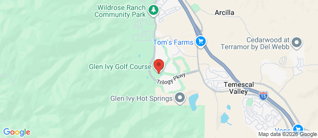 Map for Trilogy Golf Club at Glen Ivy