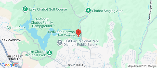 Map for Redwood Canyon Golf Course