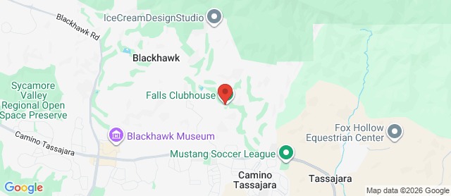 Map for Falls at Blackhawk Country Club