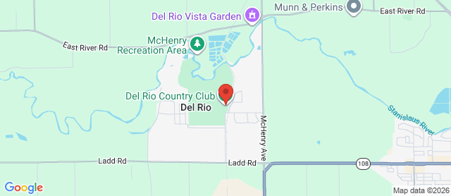 Map for Del Rio Country Club