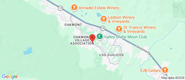 Map for Oakmont Golf Club