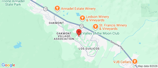 Map for Valley of the Moon Club